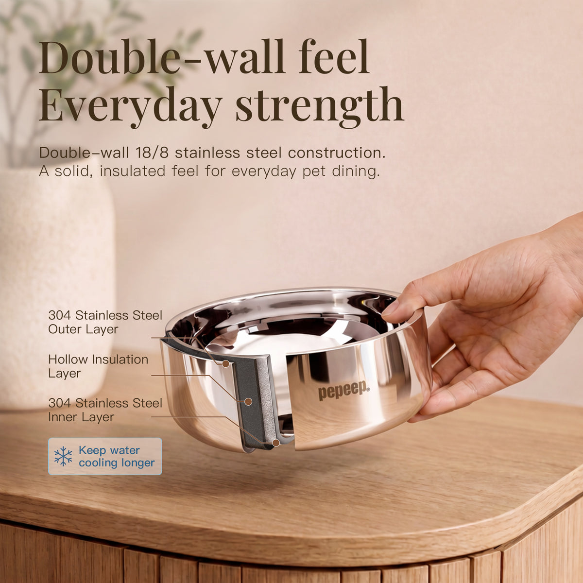 PEPEEP BASIC BOWLS POLISHED
