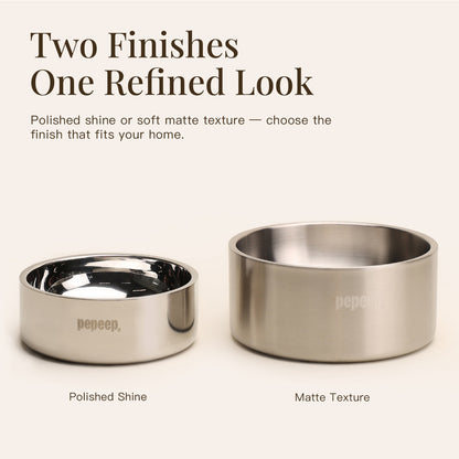 PEPEEP BASIC BOWLS POLISHED